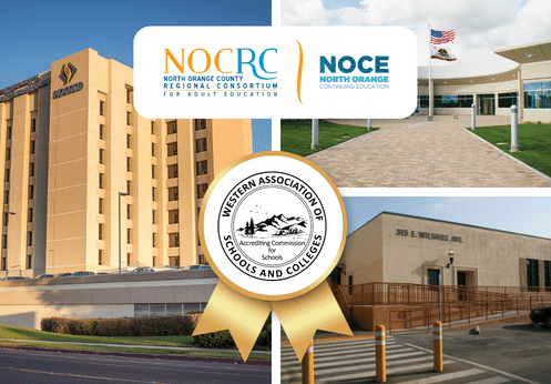 NOCE WASC accredited